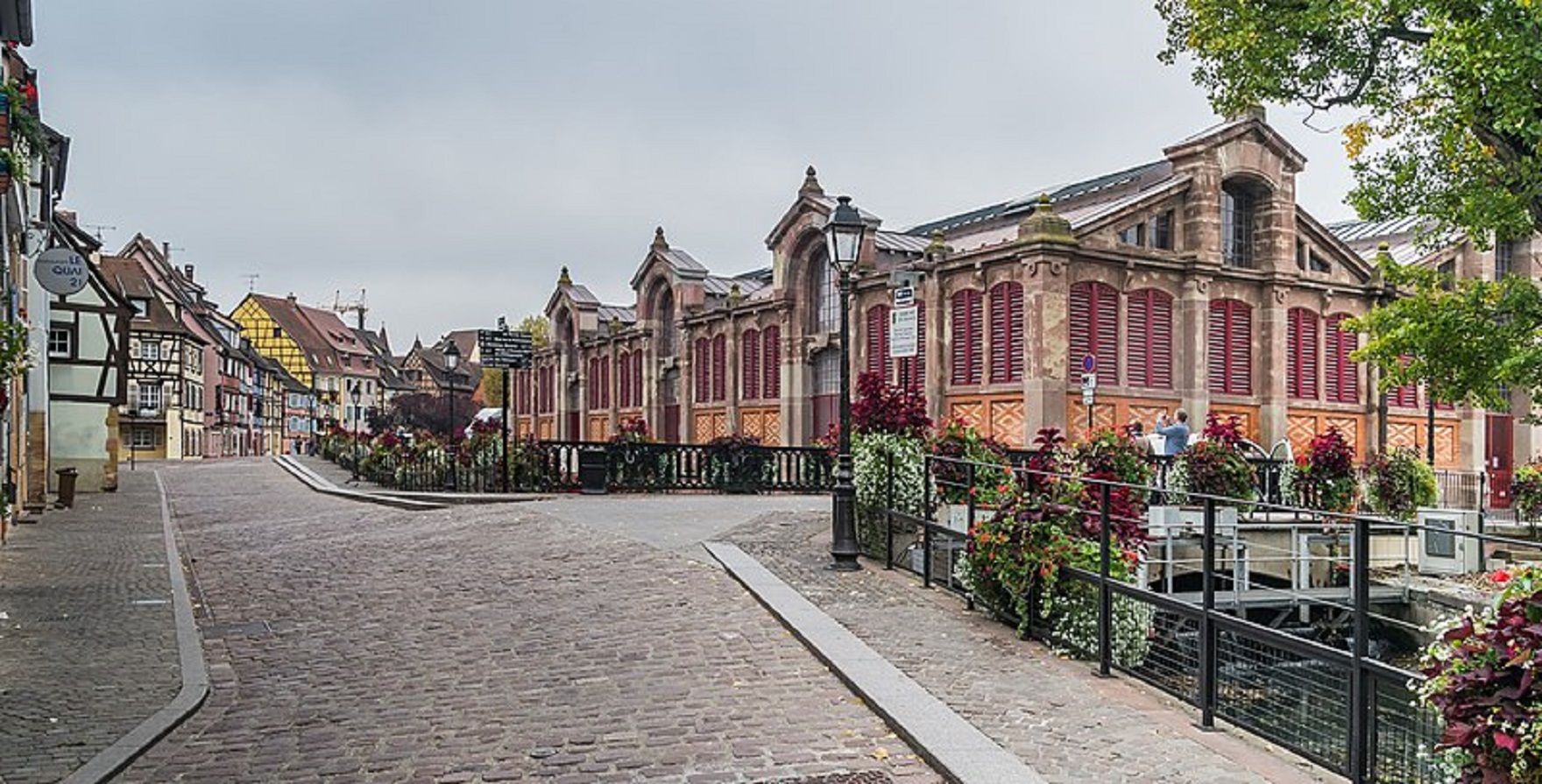 Il mercato coperto di Colmar