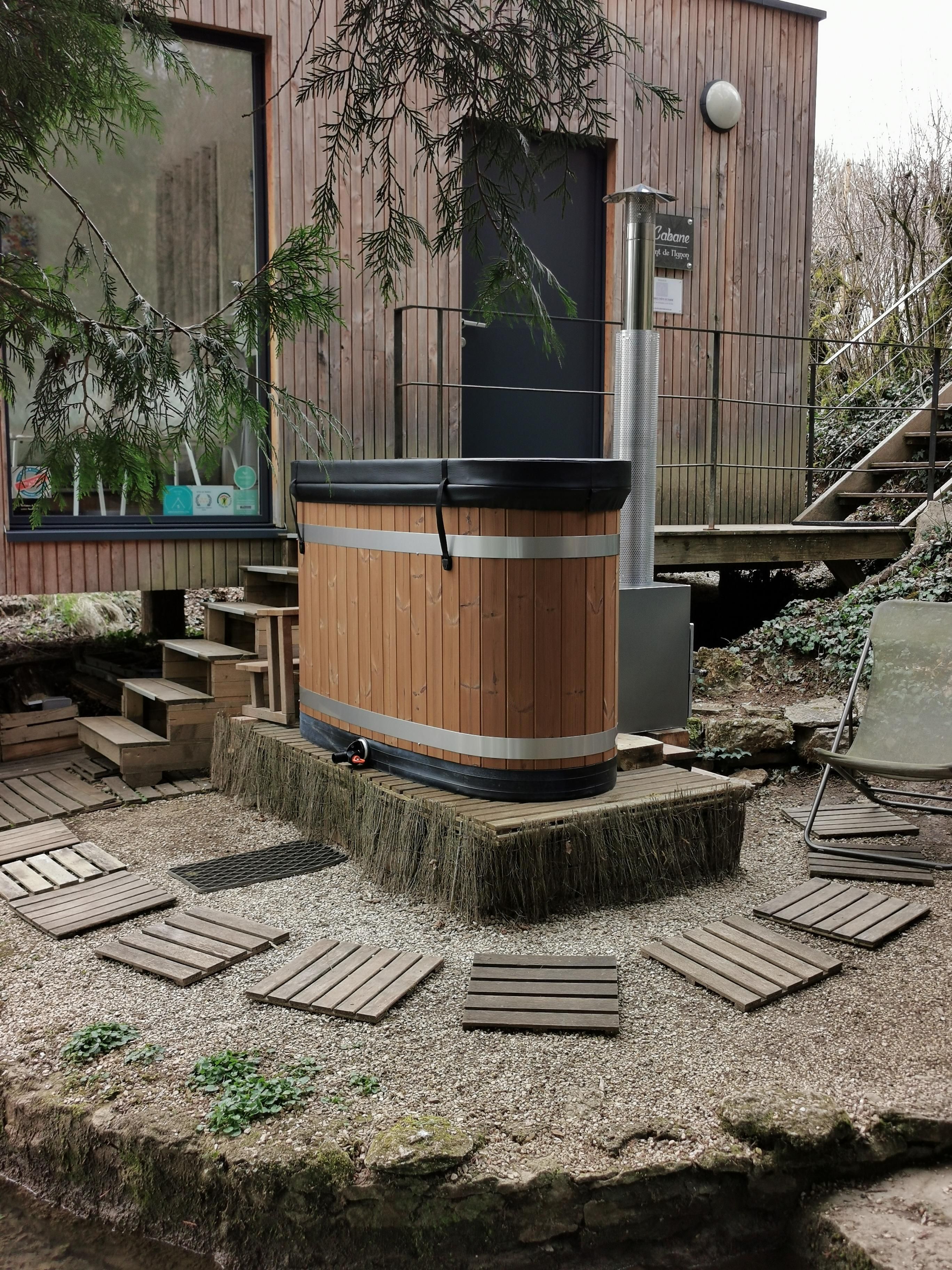 Cabane Spa du Pont de l'Ignon - Gîtes de France