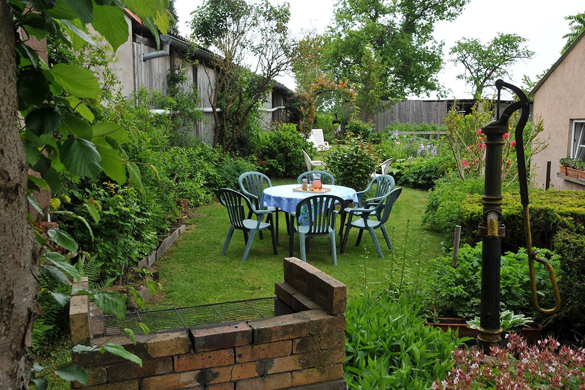 vue sur le jardin