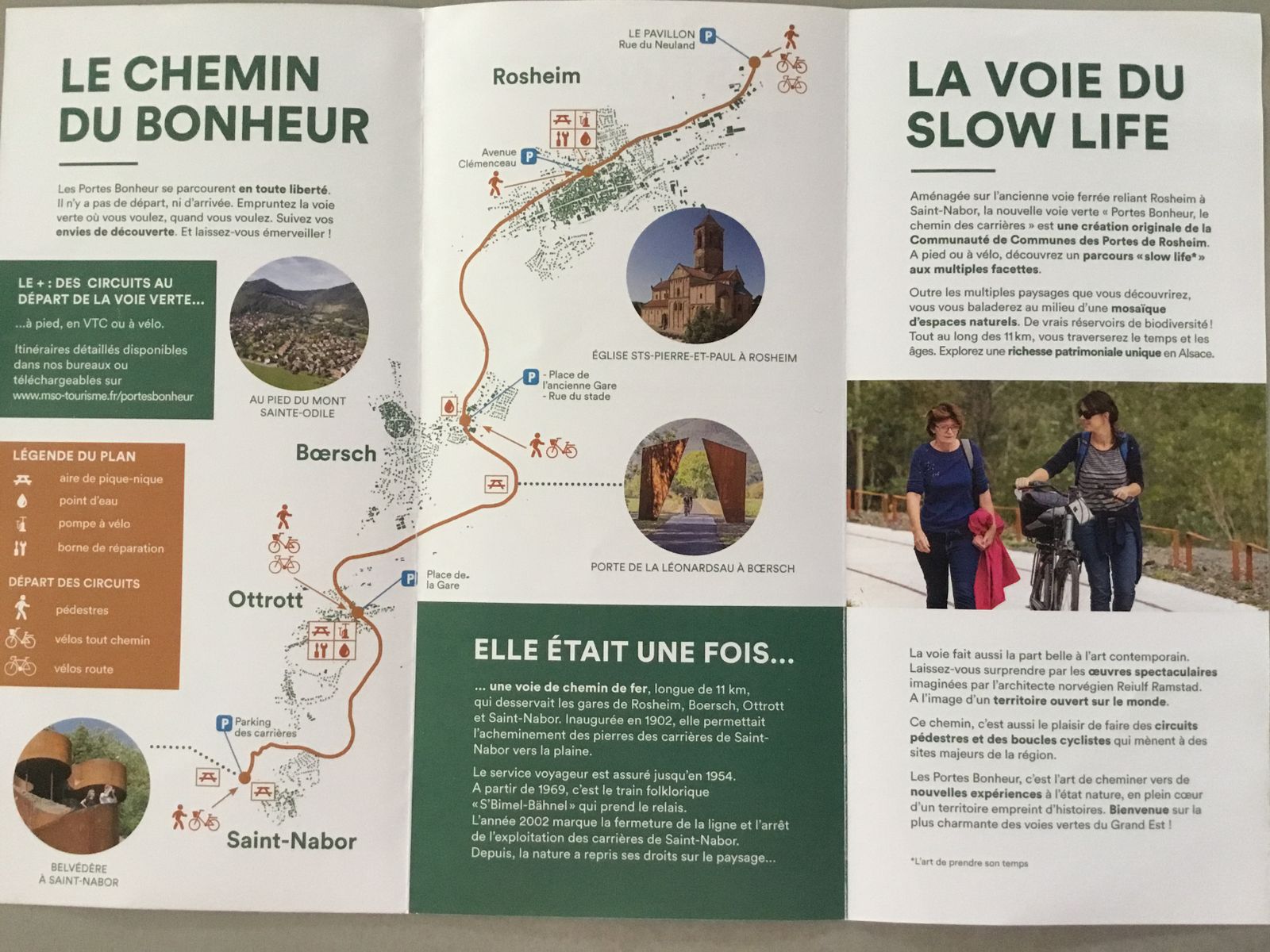 Portes bonheur
Le chemin des carrières 