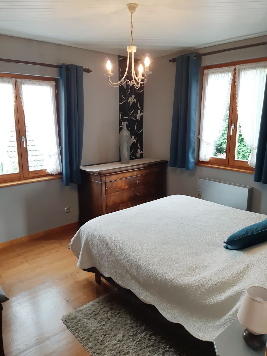 Chambre double, exposée Sud-Est