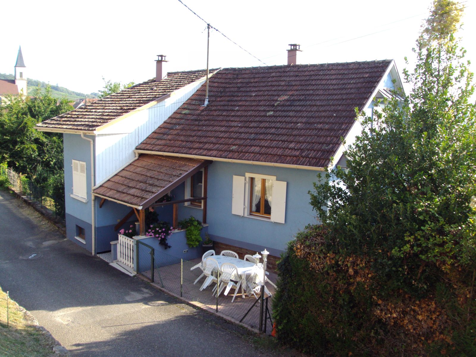 Espace clos côté Ouest