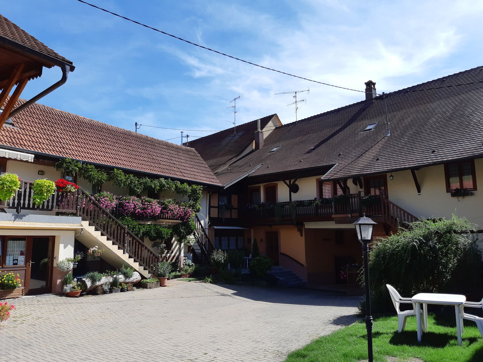 Gîte côté cour