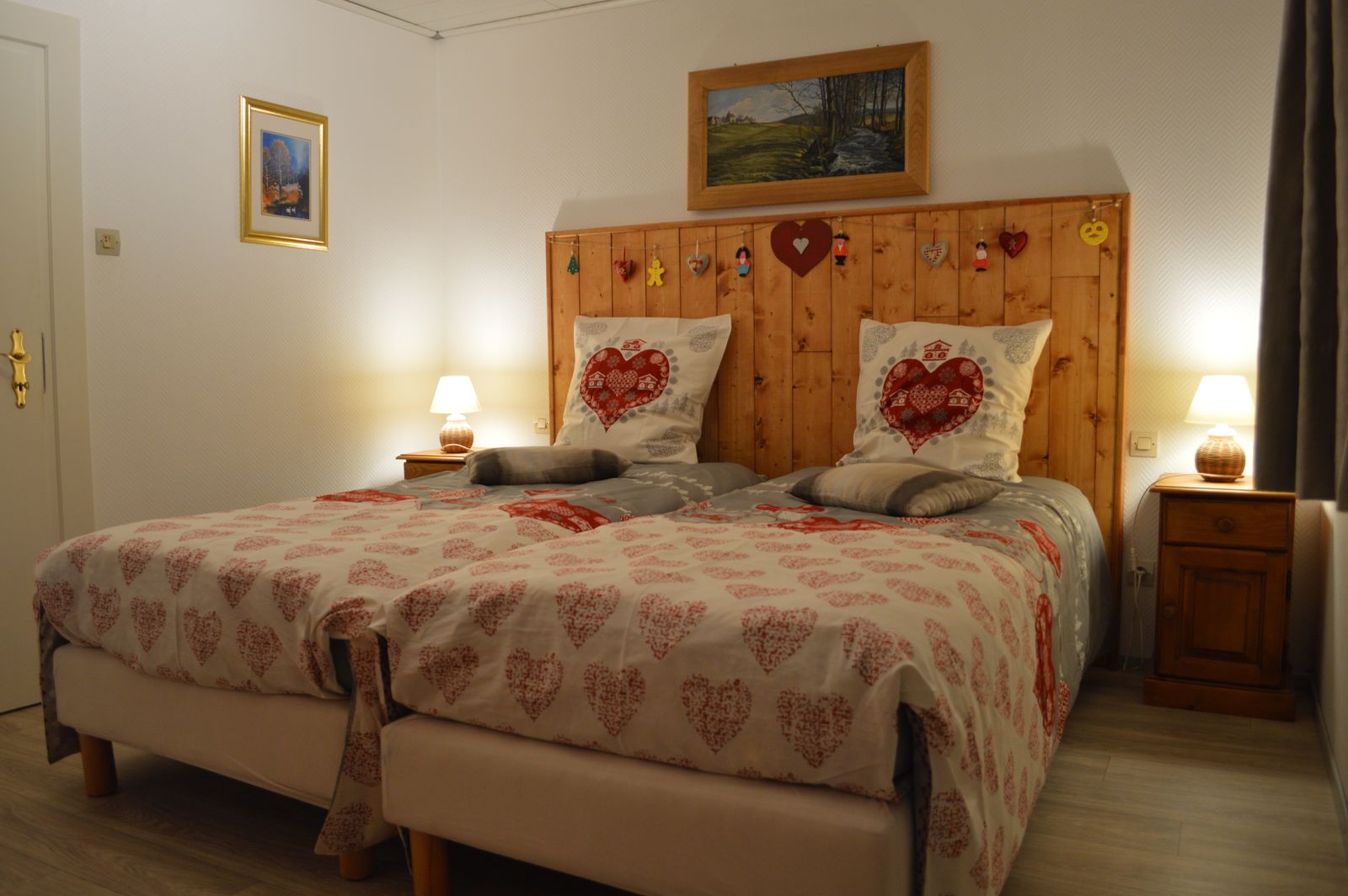 Chambre à 2 lits
(séparables)