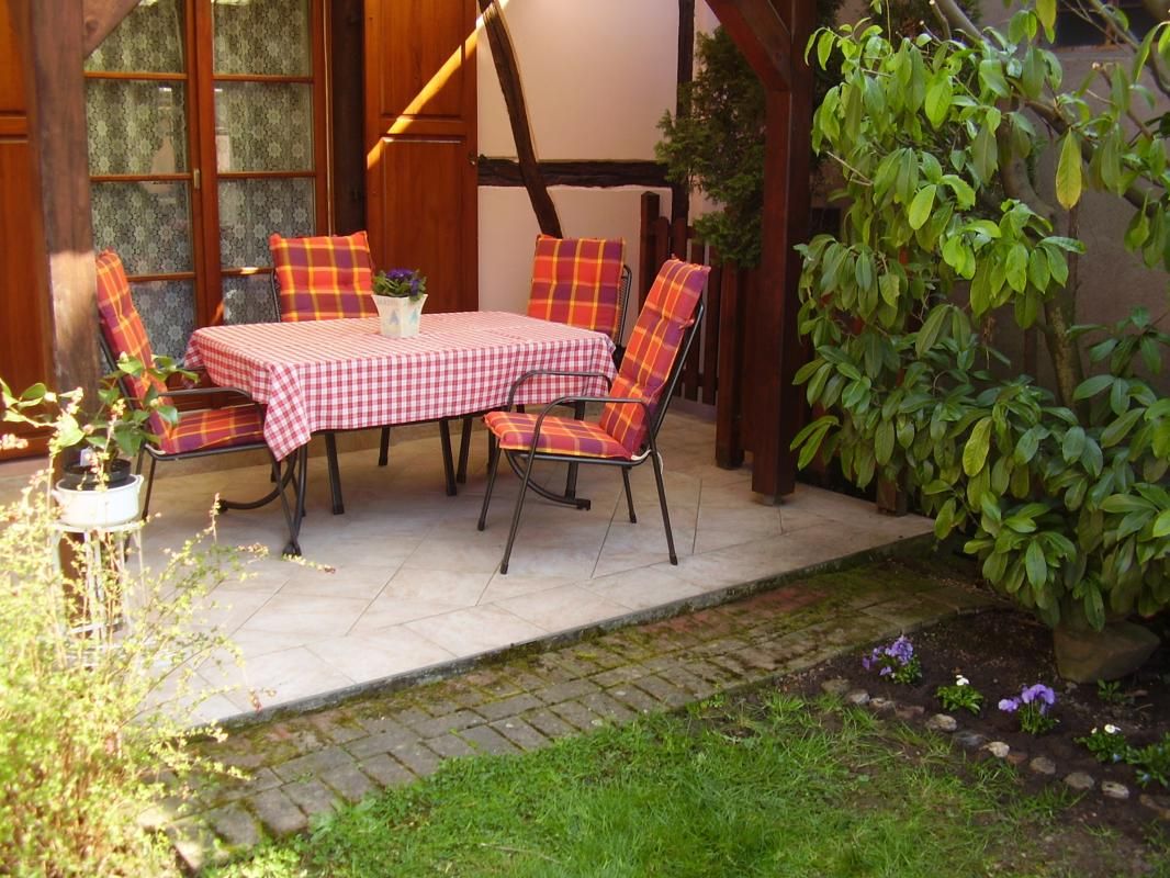 Terrasse privée.