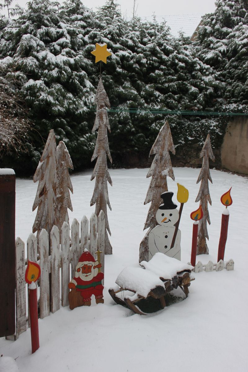 Quando la neve arriva a Natale