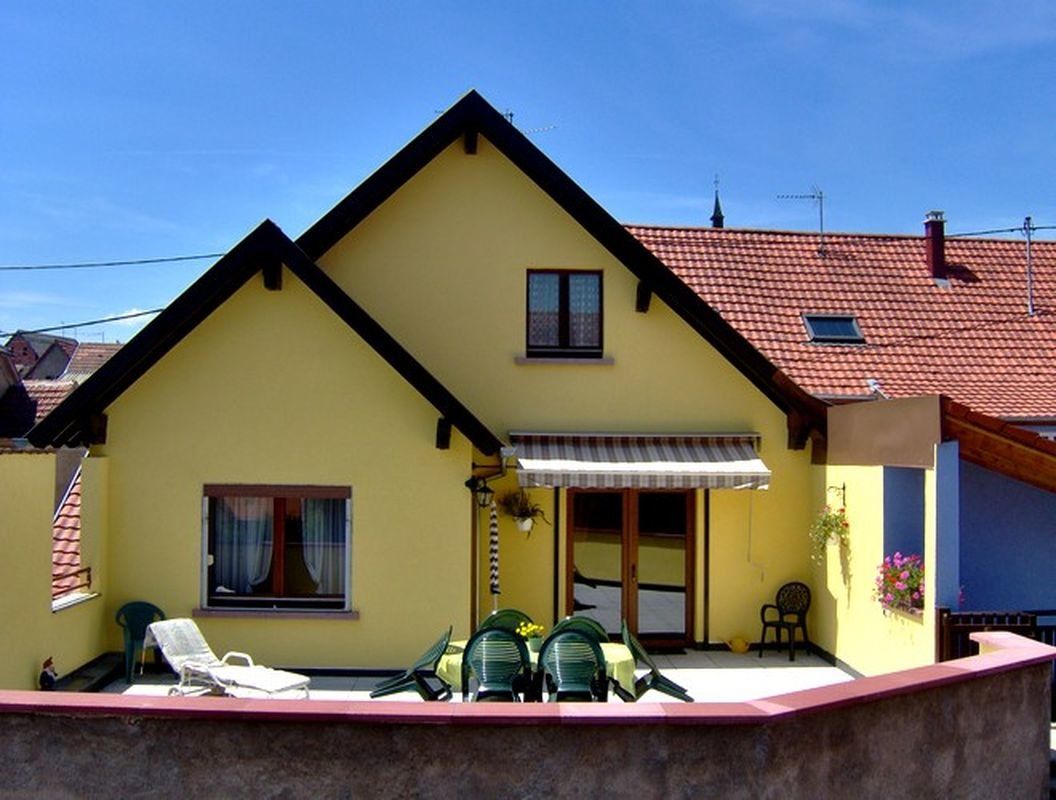 vue sur la terrasse