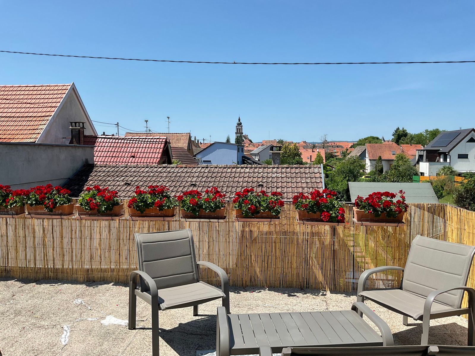 Vue sur le village