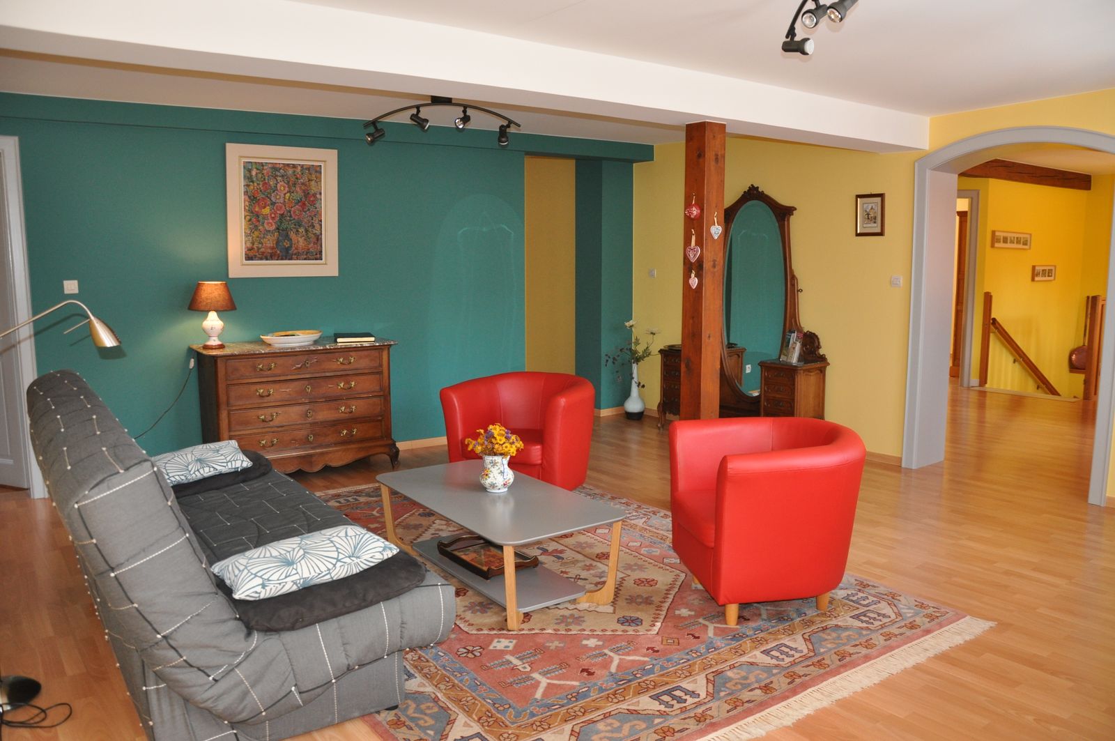 Le salon.