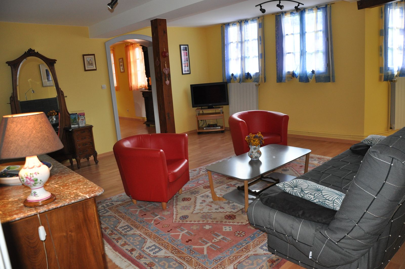 Toujours le salon.