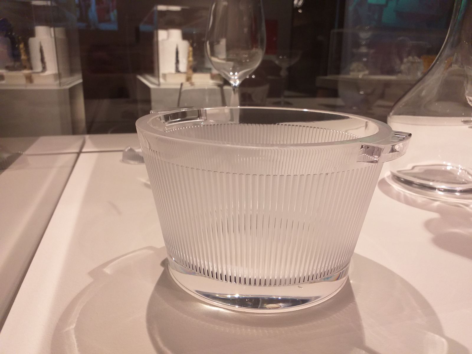 Au musée Lalique.