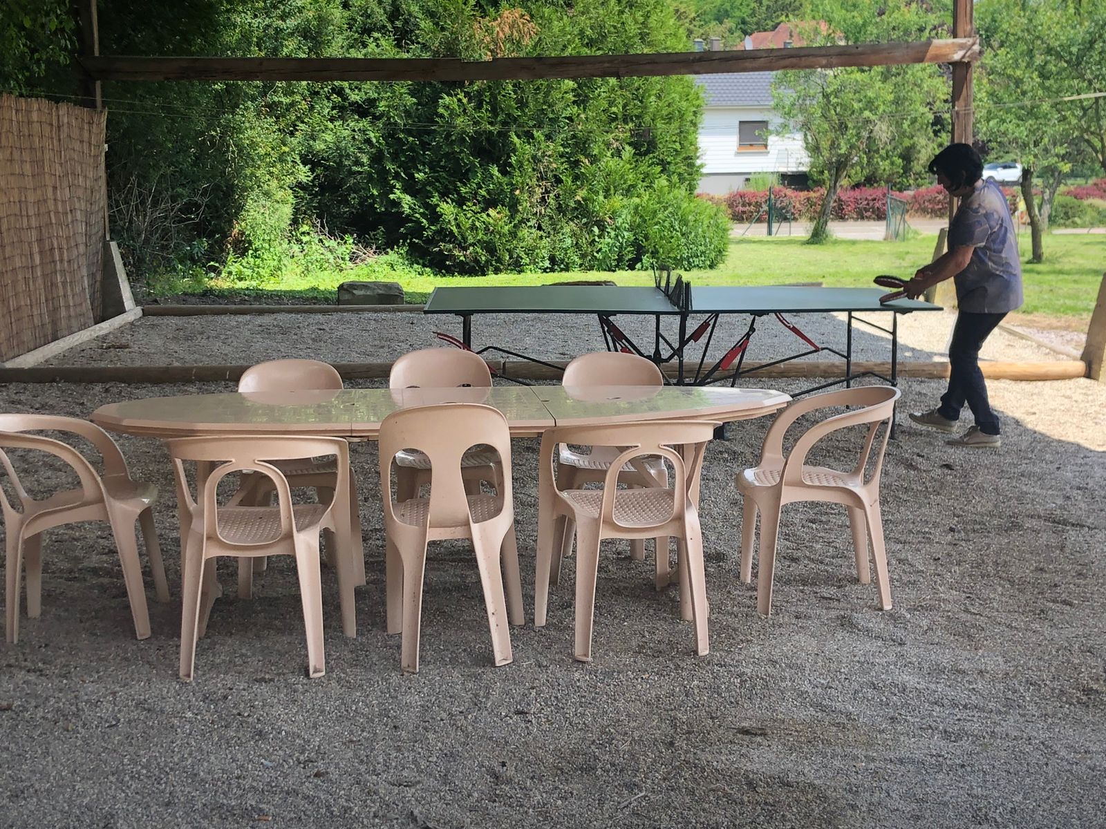 Petanca, tenis de mesa.