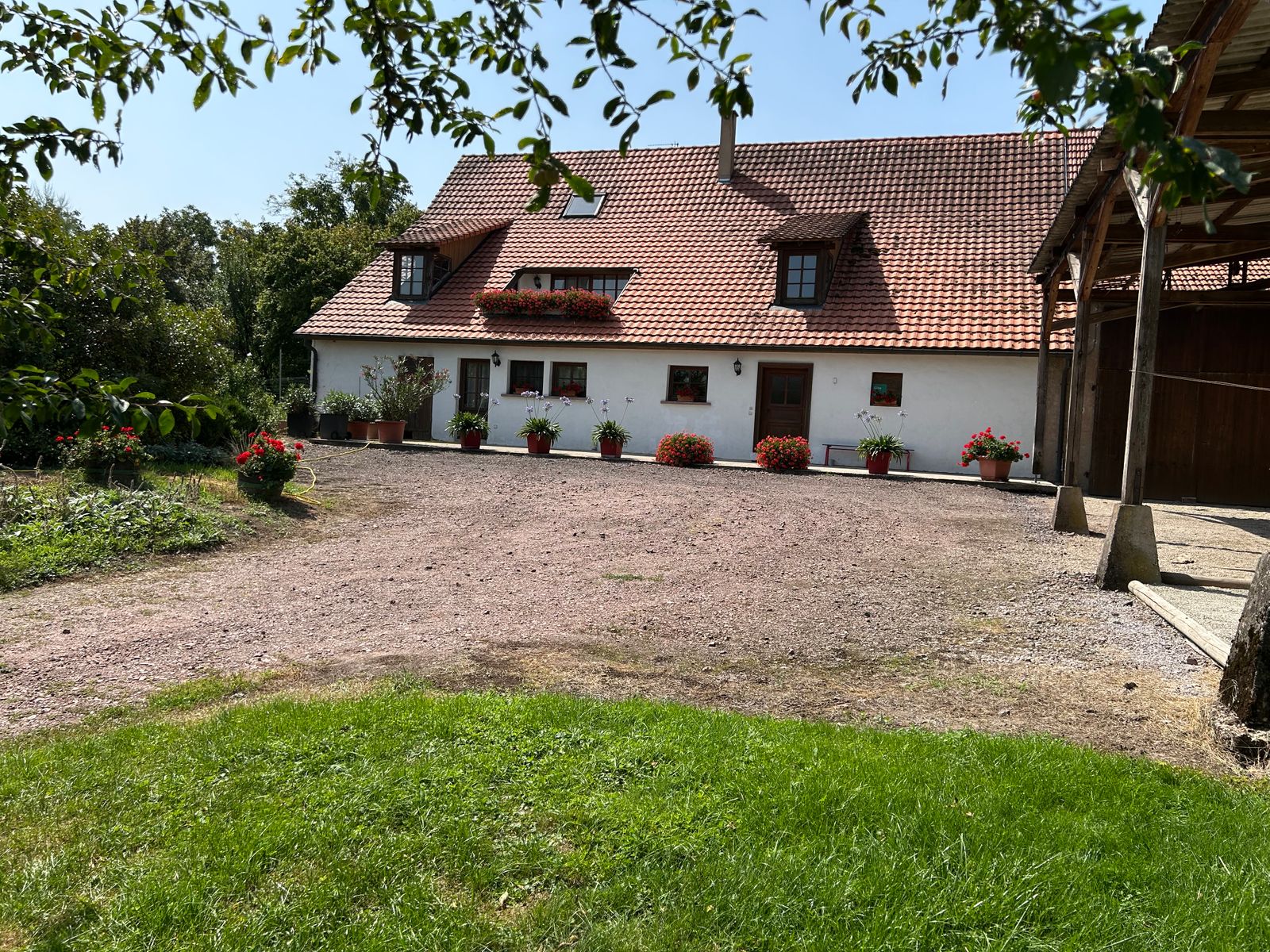 La grange rénovée