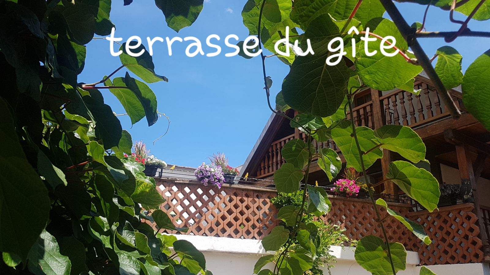 Belle terrasse de 36 m2