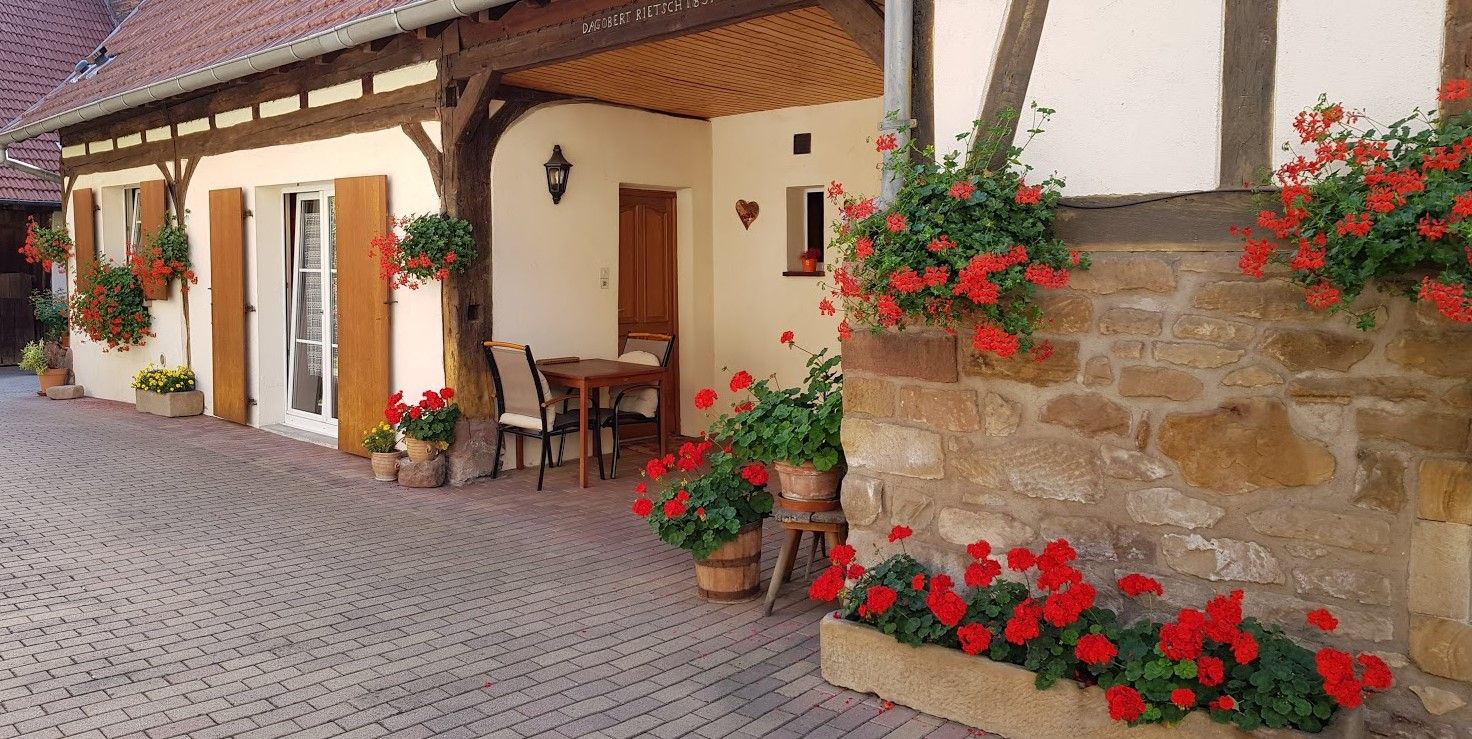 Entrée du gîte