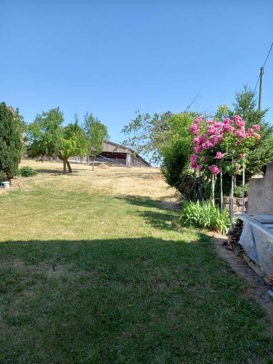 vue verger gîte
