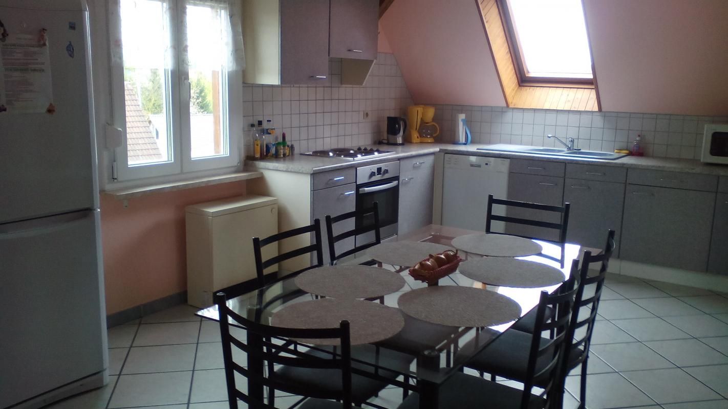 La cuisine entièrement équipée.