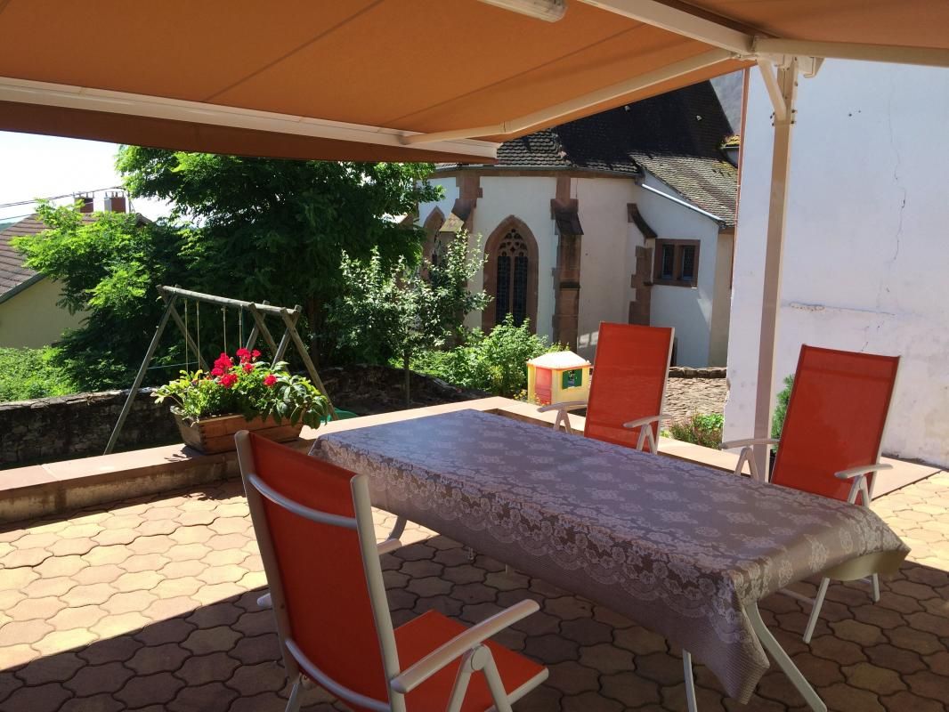 terrasse abritée