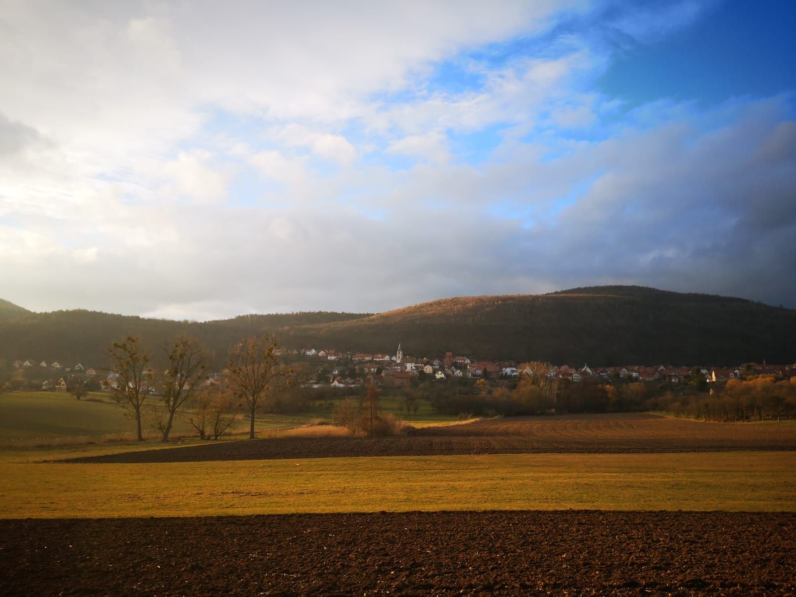 A Oberbronn ,une belle journée d'hiver!