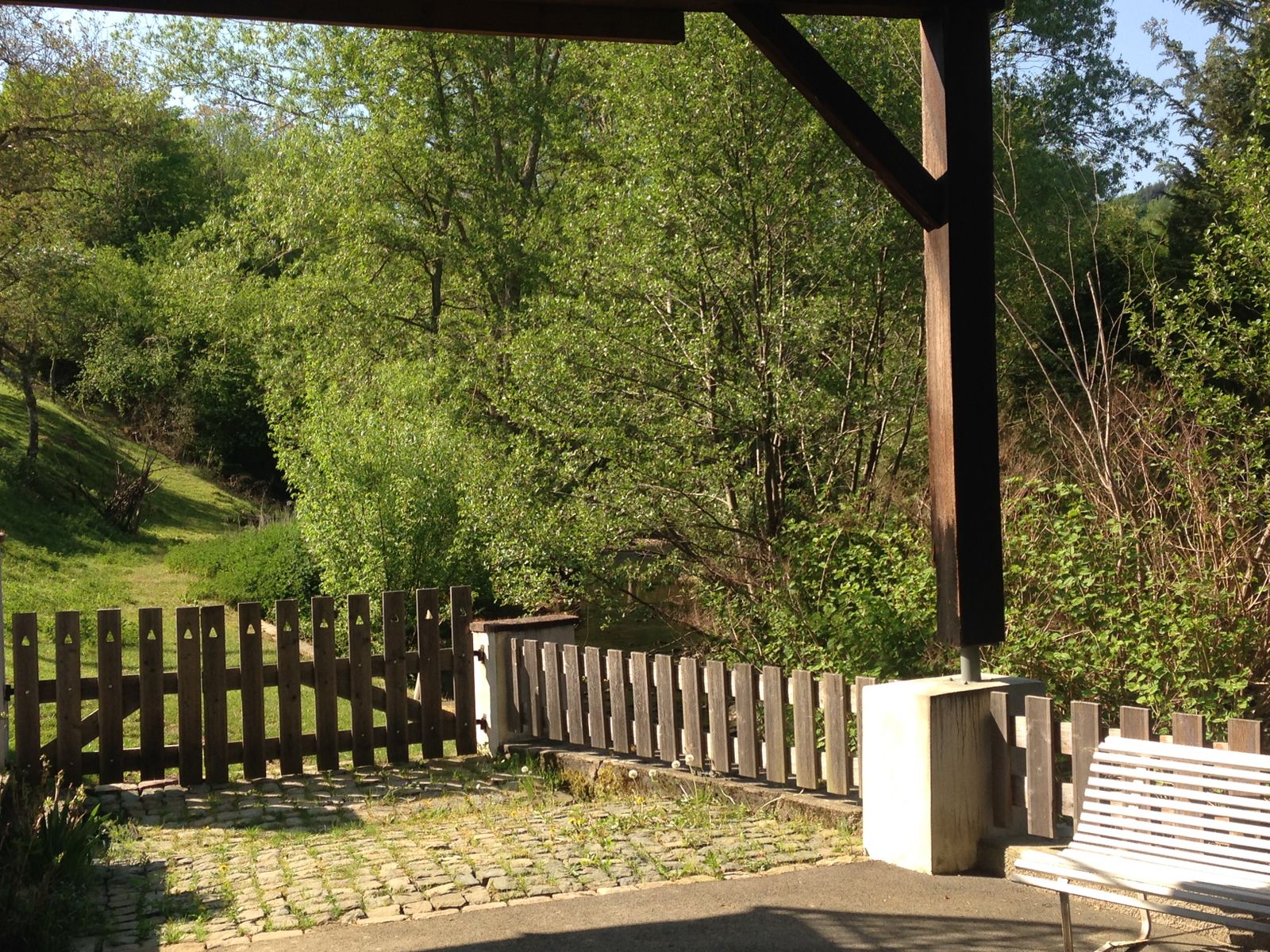 la fraîcheur de la rivière