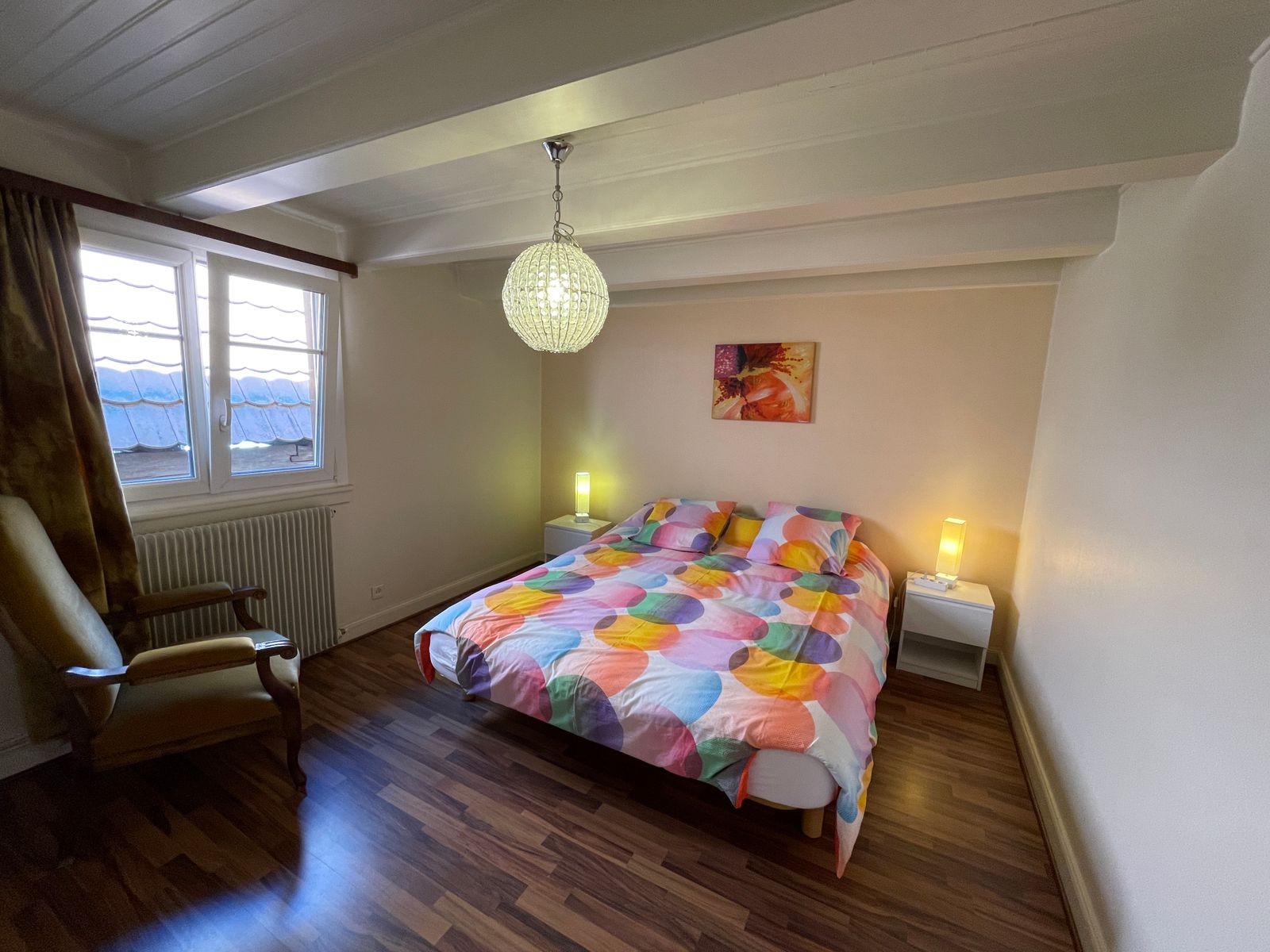 Chambre à l'étage