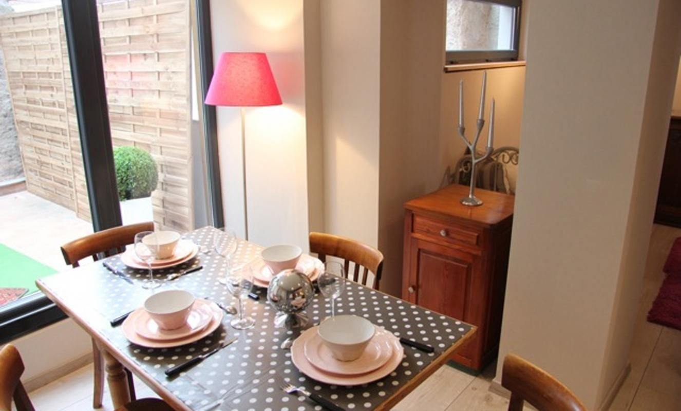 Gite La Terrasse - Espace repas