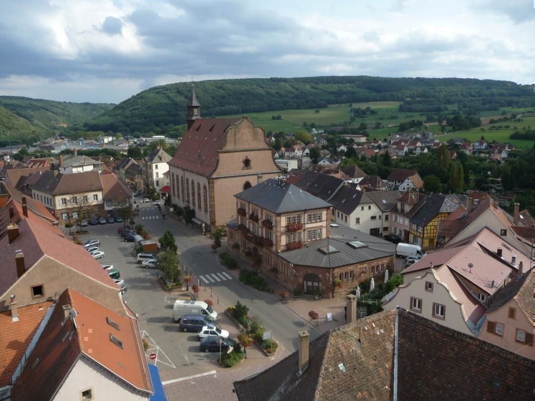 Wasselonne - Vue de la tour carrée