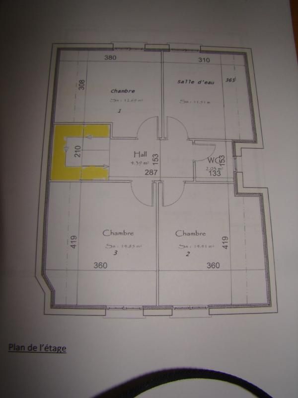plan de l'étage