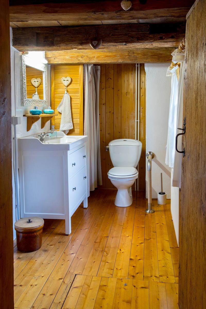 Les toilettes du rez de chaussée