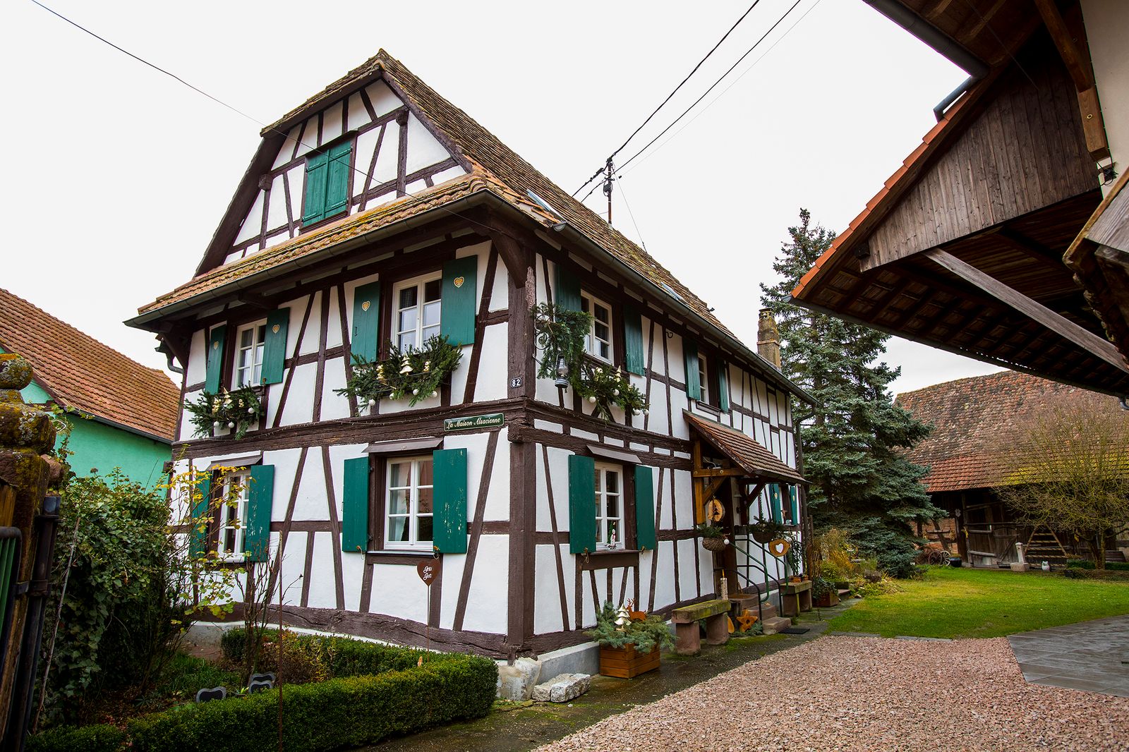 La Maison Alsacienne à Noël