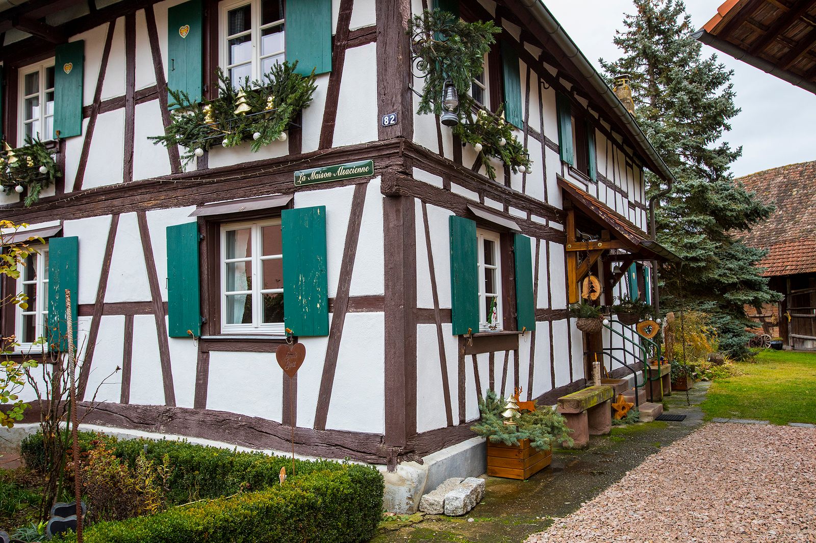 La Maison Alsacienne à Noël