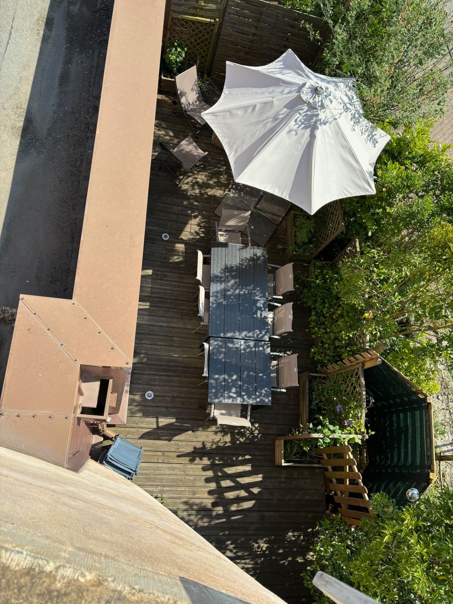 terrasse vue du ciel