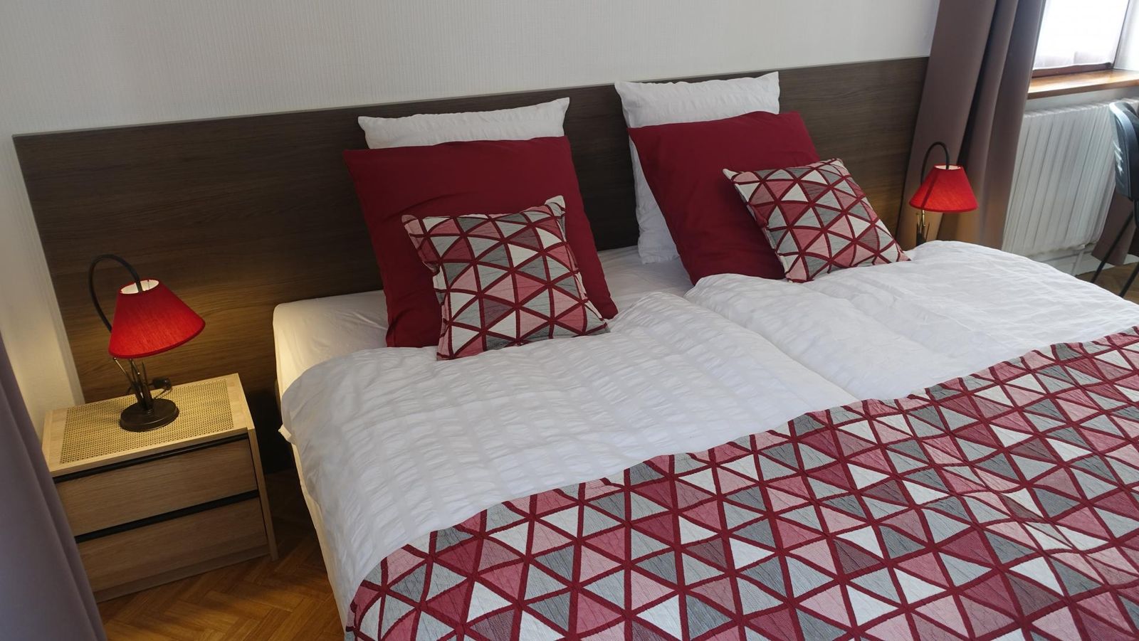 Chambre grenat
