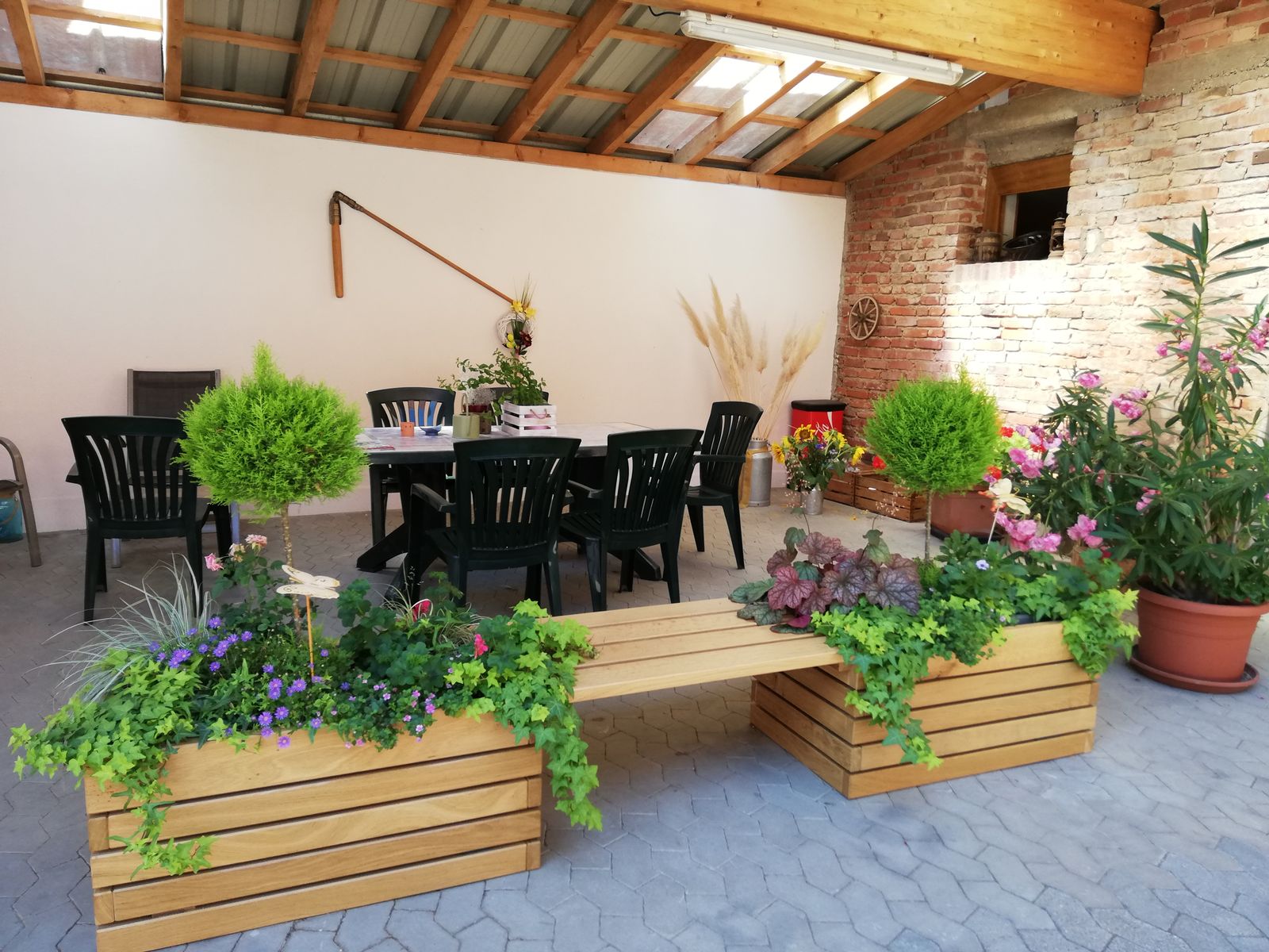 terrasse couverte
