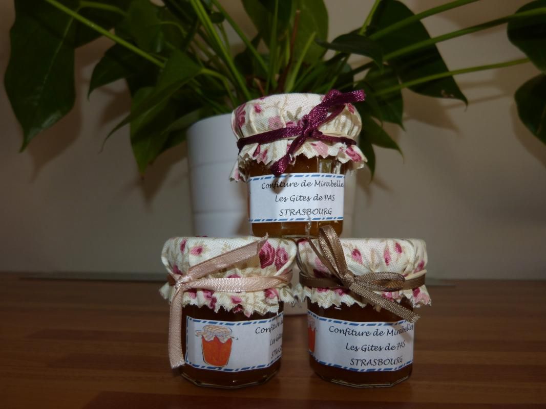 Confitures maison.