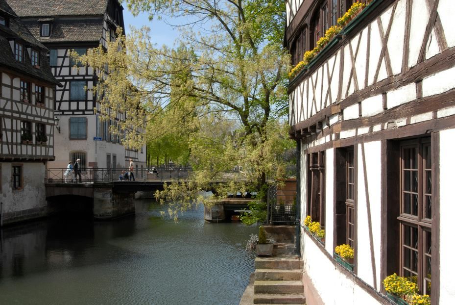 Ballade à Strasbourg. la petite France.