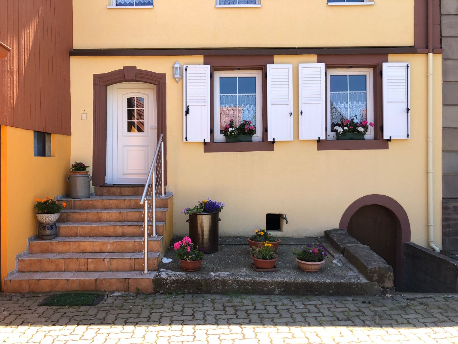 entrée du gîte