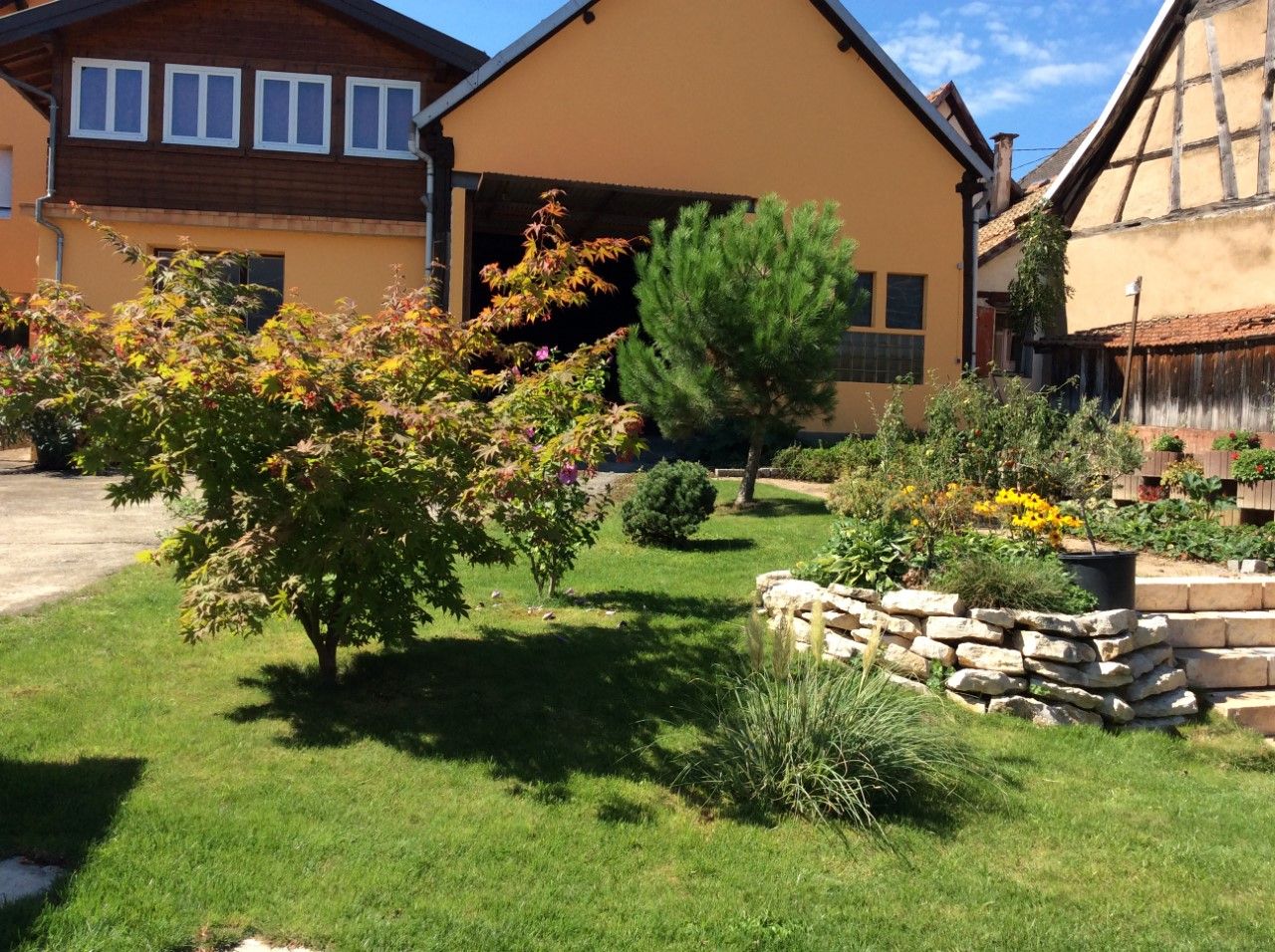 coté jardin