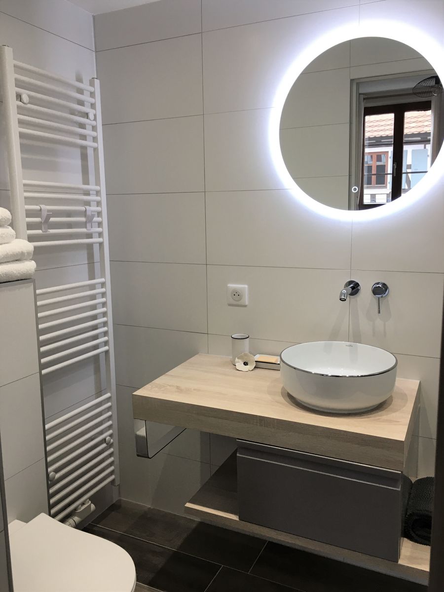 Salle d'eau attenante à la chambre 1