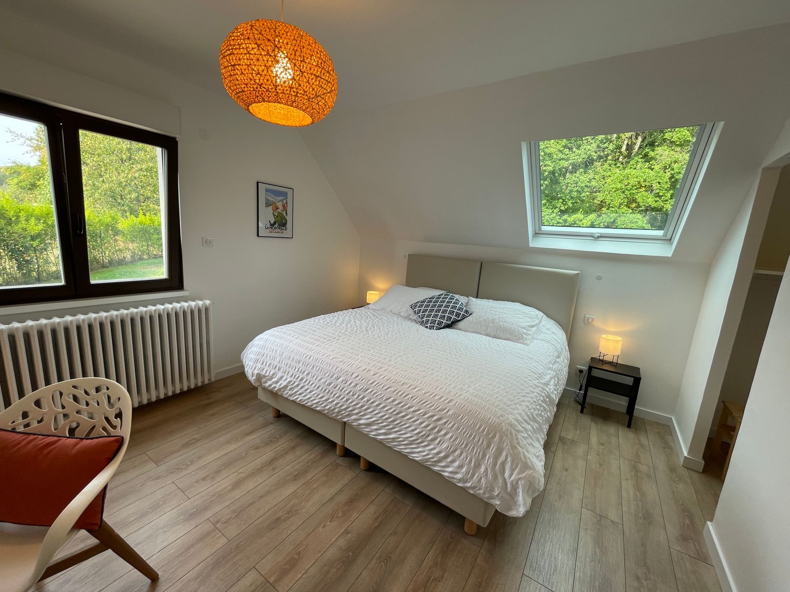 Chambre avec dressing