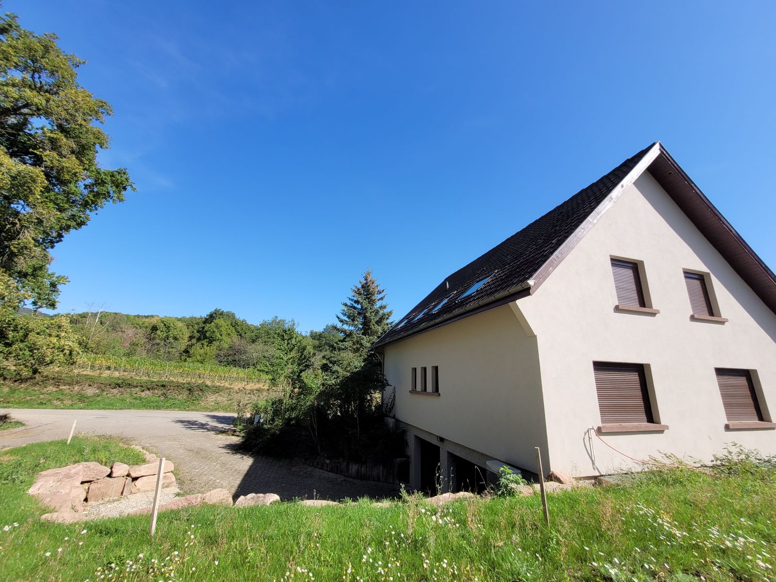 Maison vue arrière