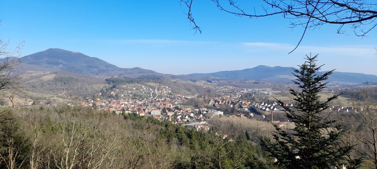 Villé depuis les hauteurs