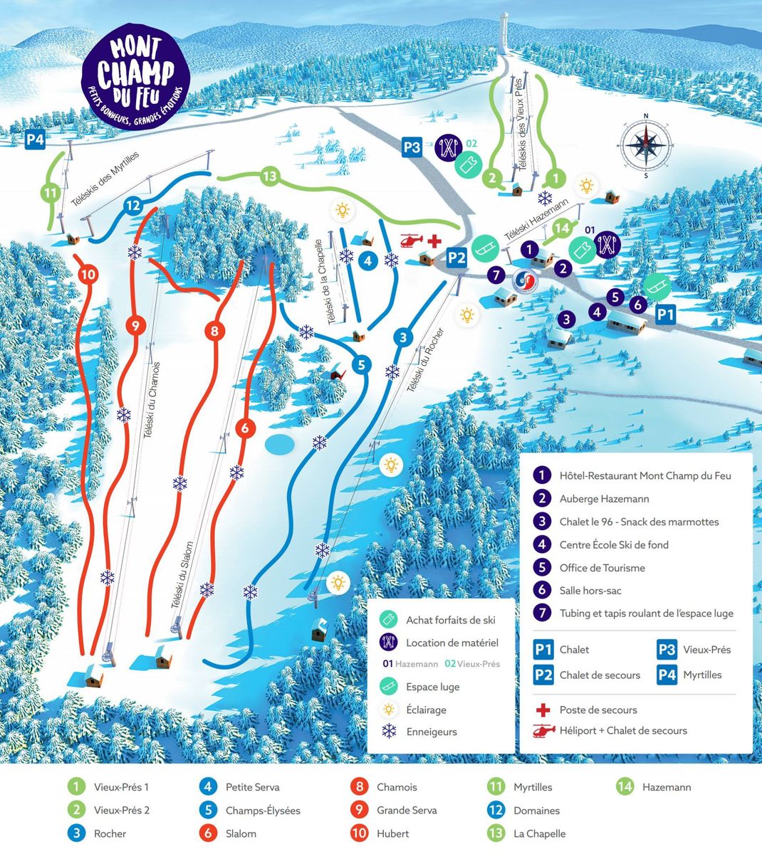Piste de ski du Champ du Feu