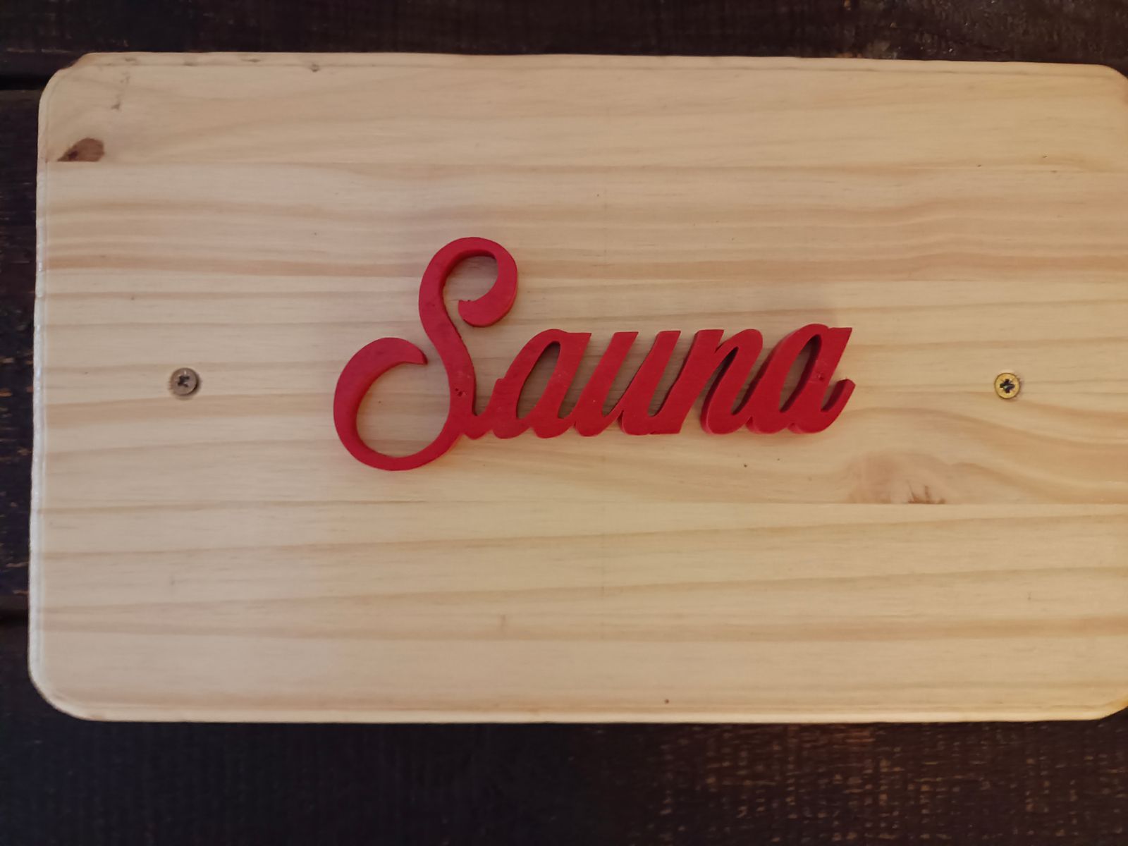 Sauna (accessible sur réservation)