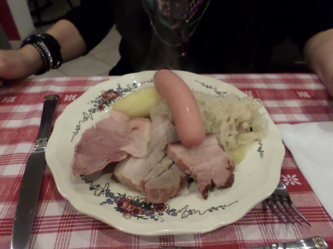 assiette choucroute