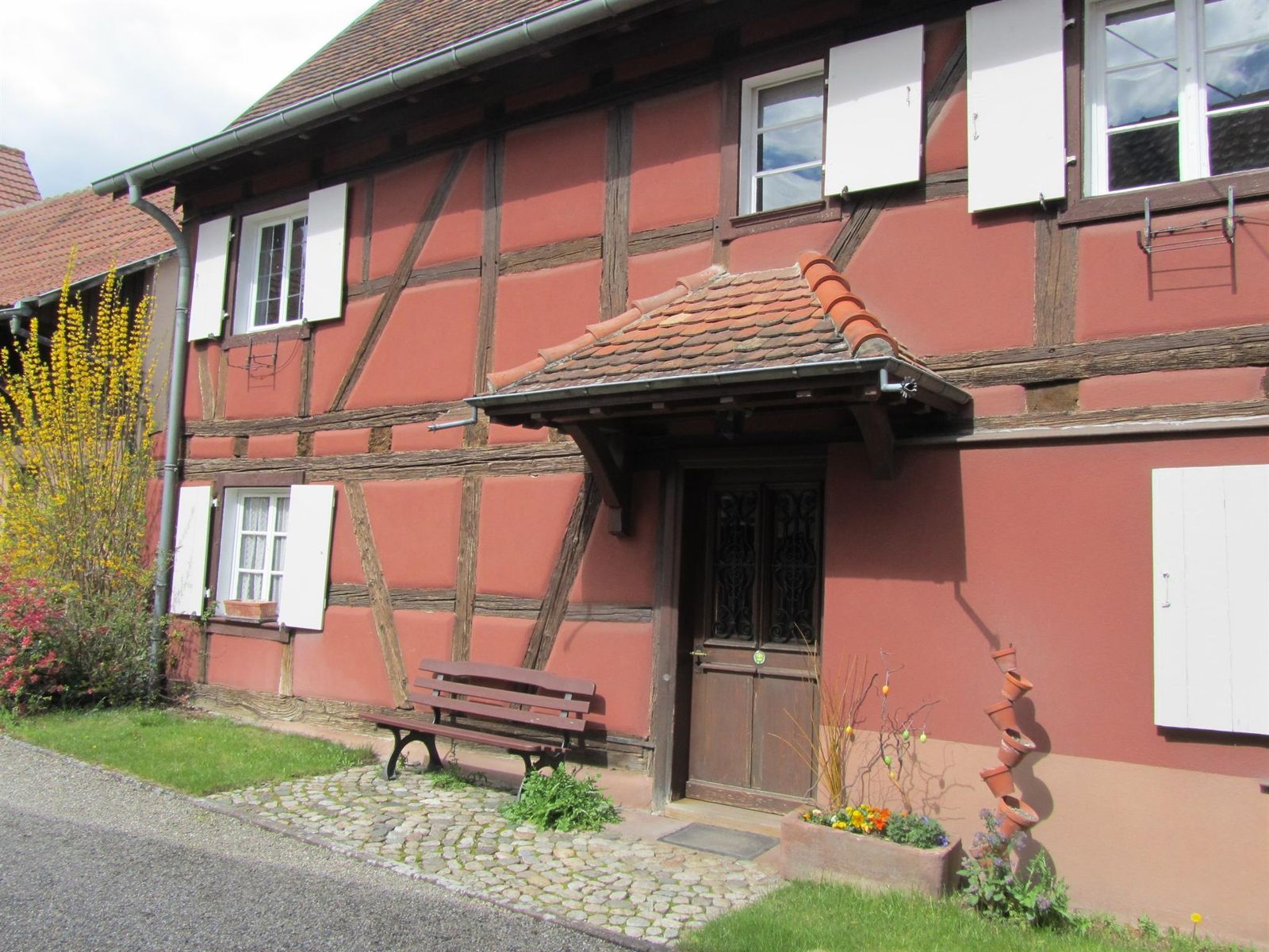 L'entrée du gîte