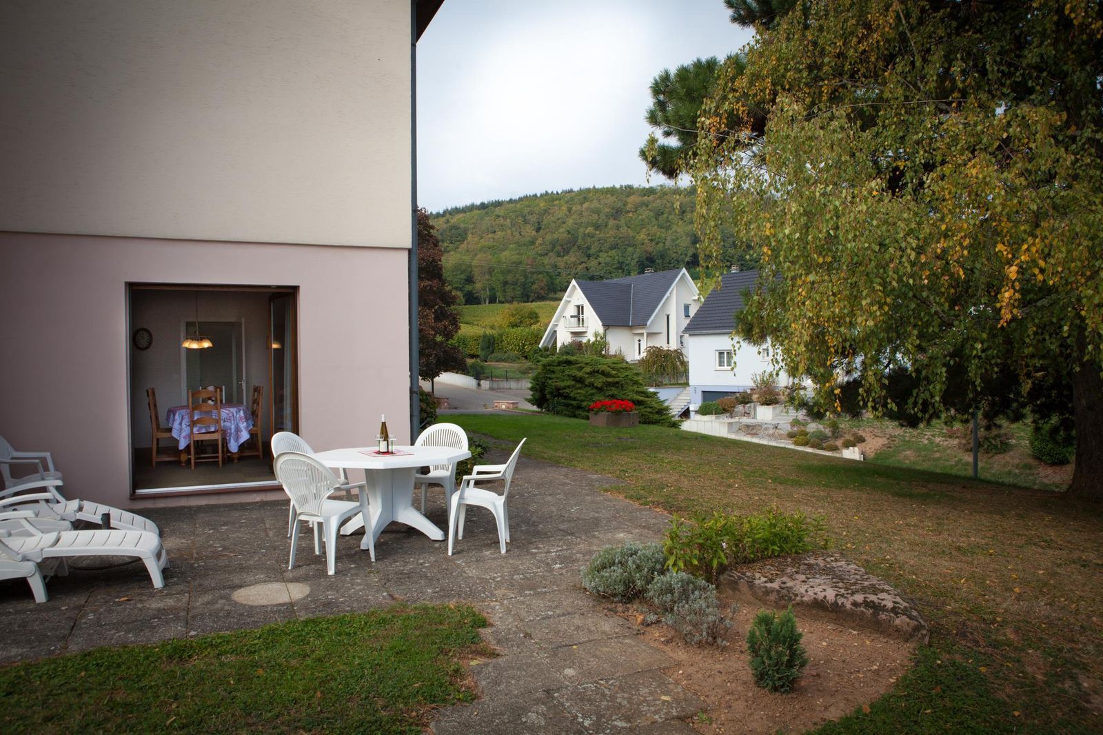 vue de la terrasse