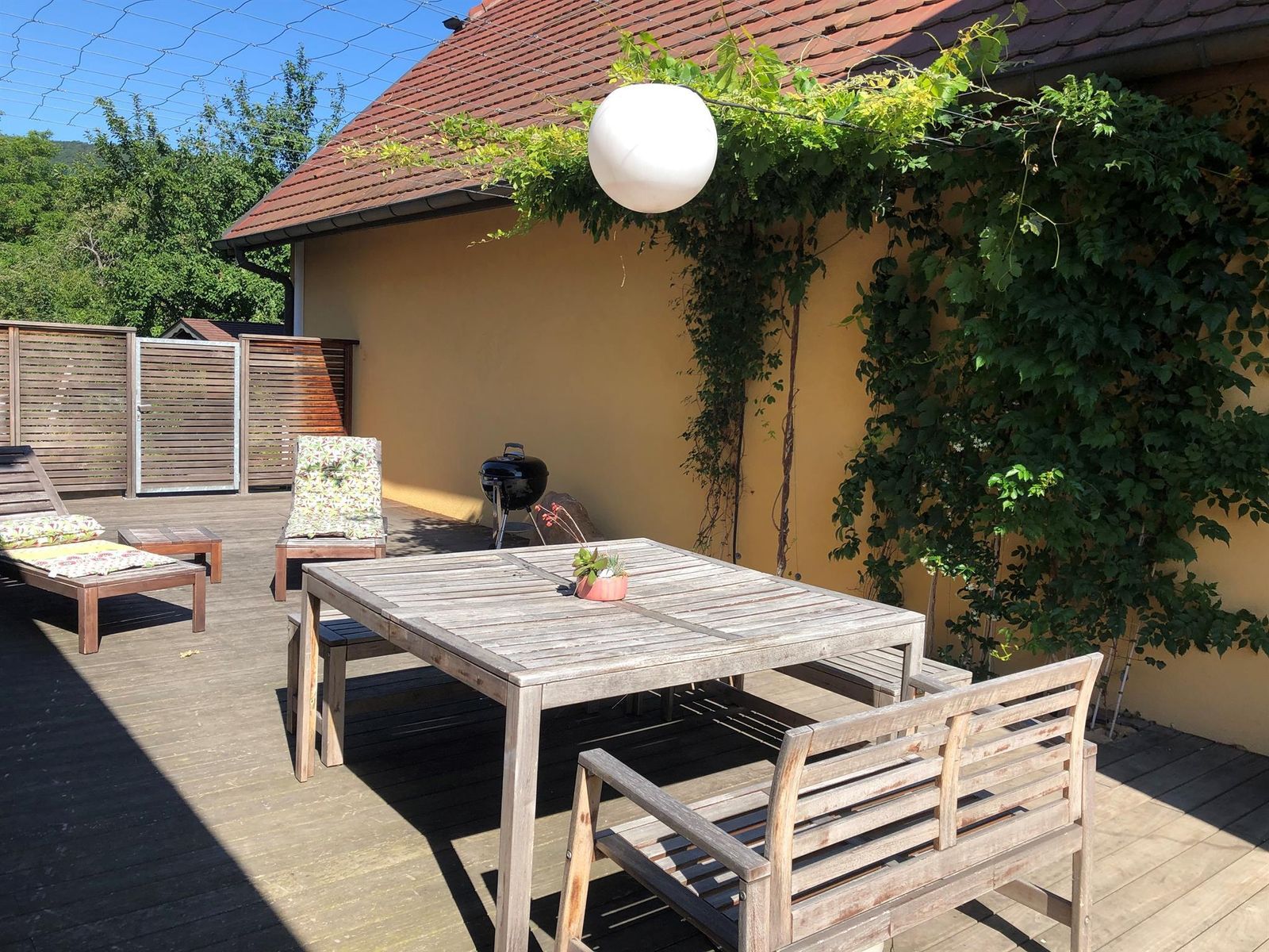 Terrasse orientée Ouest