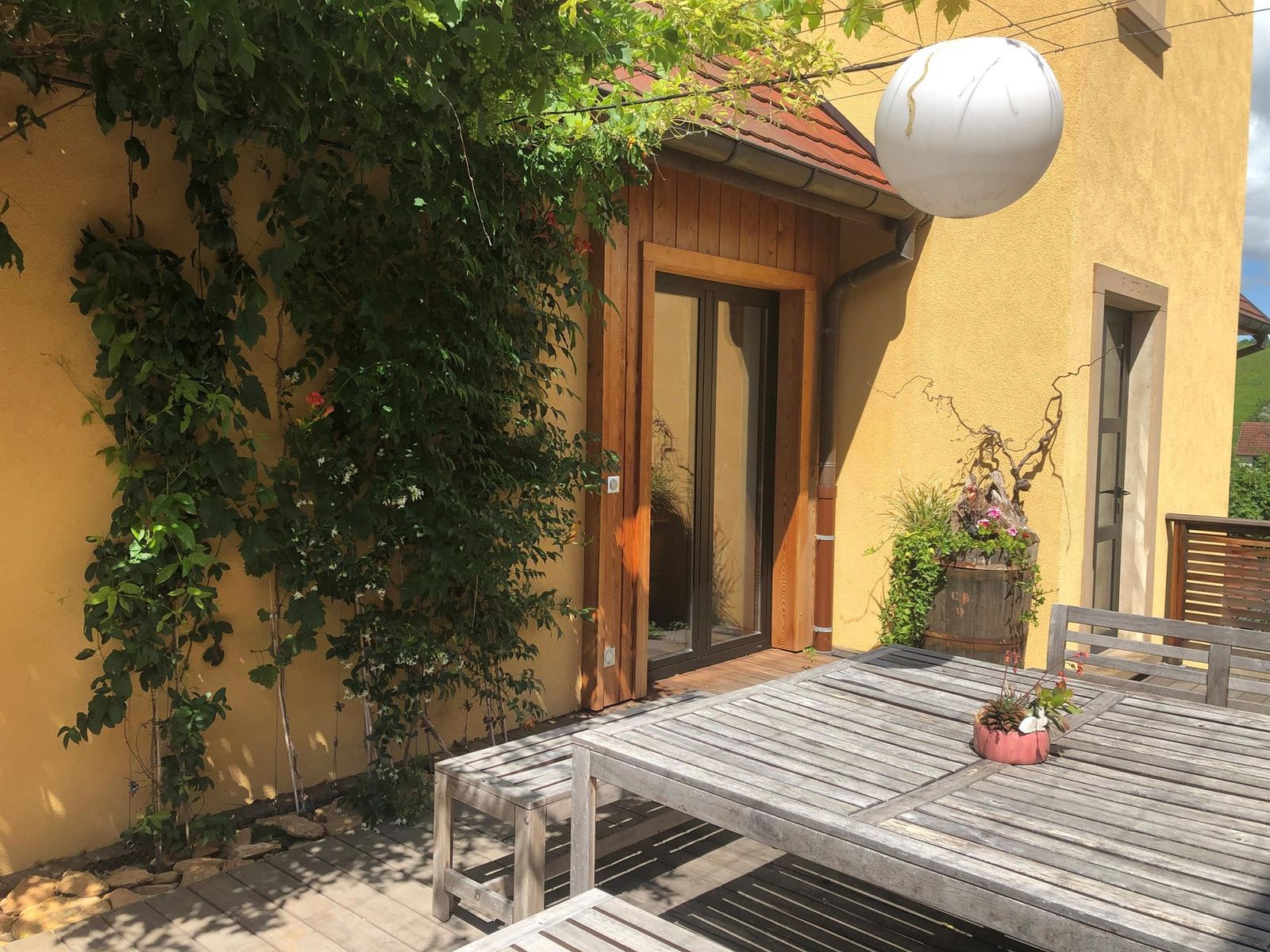 Accès terrasse ouest