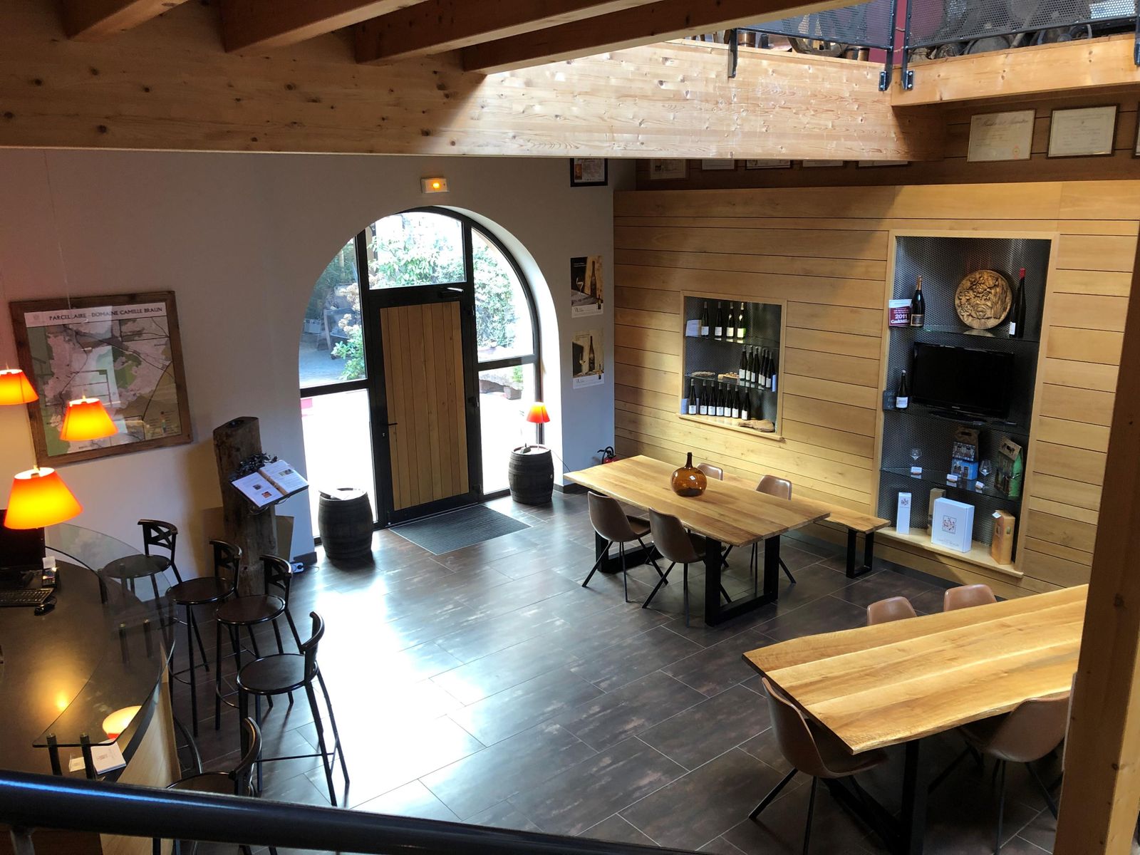 caveau de dégustation